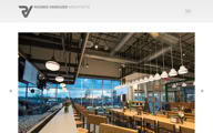 Website des Architekturbüros RV Architects, erstellt mit Sitely.