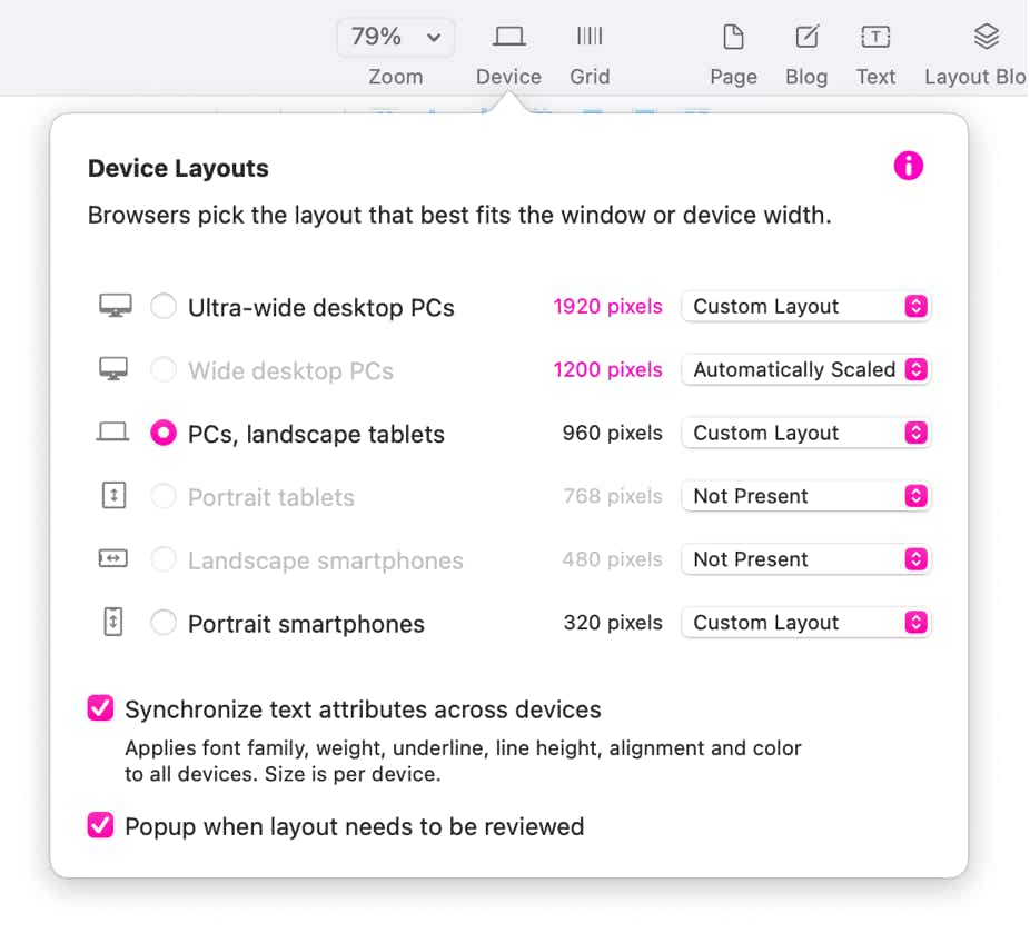 Sparkle's device control, multi device