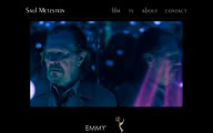 Film director Saul Metzstein’s website, built with Sitely.