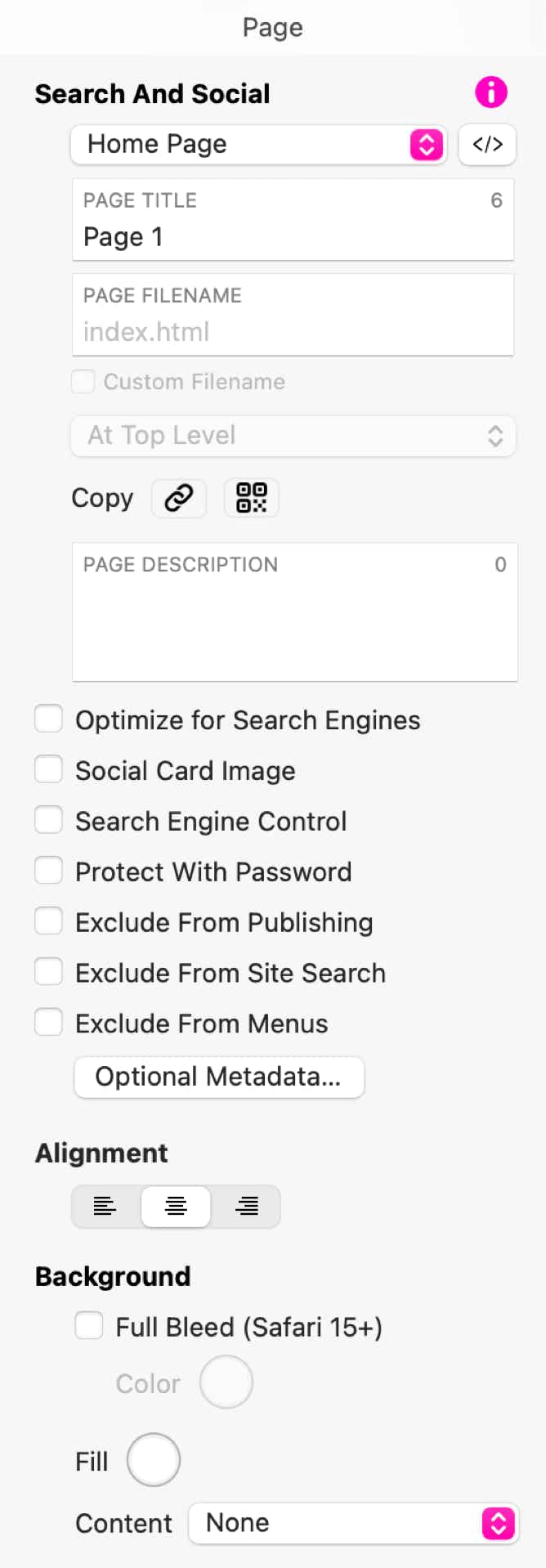 The Sparkle page inspector